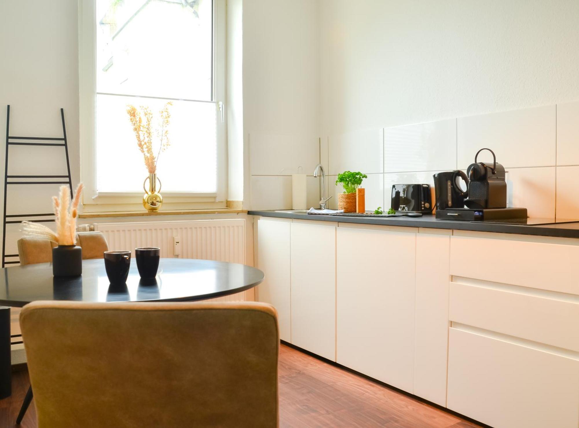 Milpau Buer 3 - Modernes Und Zentrales Premium-Apartment Mit Queensize-Bett, Netflix, Nespresso Und Smart-Tv Gelsenkirchen Ngoại thất bức ảnh